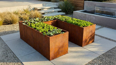 Letto da Giardino Rialzato Galvanizzato, 6 in 1 Fioriera Ovale Letto da Giardino Rialzato Galvanizzato, 6 in 1 Fioriera Ovale