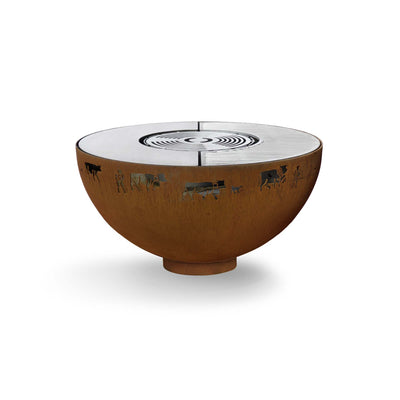 Feuerschale Alpaufzug