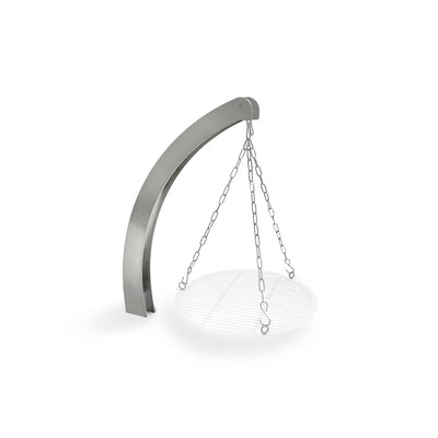 Grill gallows for fire bowl 100, stainless steel