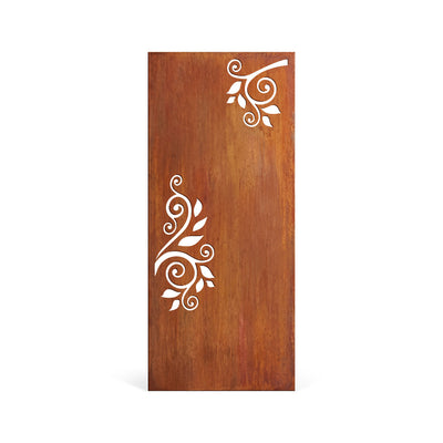 Privacy screen ornamental plant, patina