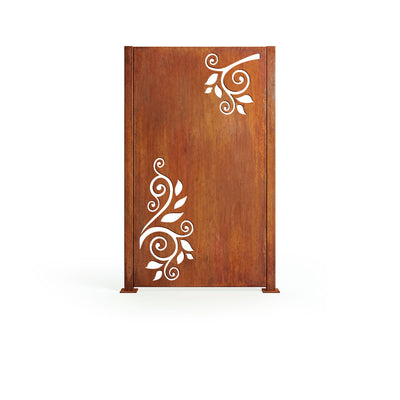 Privacy screen ornamental plant, patina